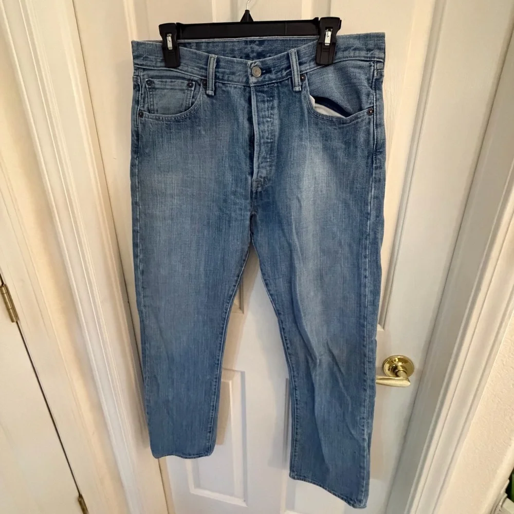 Levi's‎ 501 Original Fit Jeans Men's 33x32 Straight Leg Denim